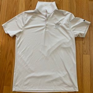 Nike Golf Dri-FIT VSSC White Polo Shirt Men’s Medium Standard Fit